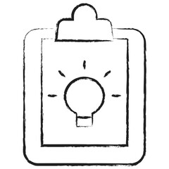 Hand drawn Clipboard icon