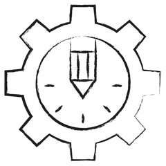 Hand drawn Settings icon