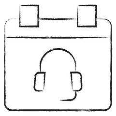 Hand drawn Call icon