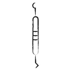 Hand drawn Dental dental scaler icon