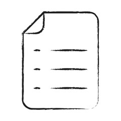 Hand drawn Document icon