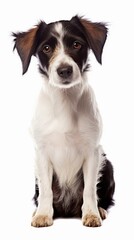 dog on white background, Generative AI