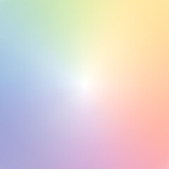 Pastel Circle Rainbow Background Colors