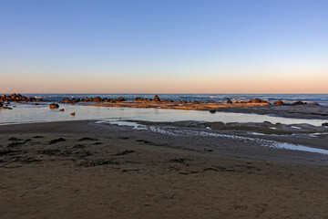 Tramonto sulla spiaggia di Realmonte ad Agrigento 9959
