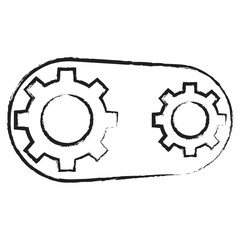 Hand drawn Engine icon