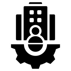 Manager Glyph Icon