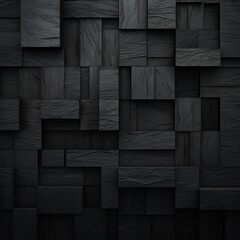 A Dark Black Background With the Shape and Texture of Graphite