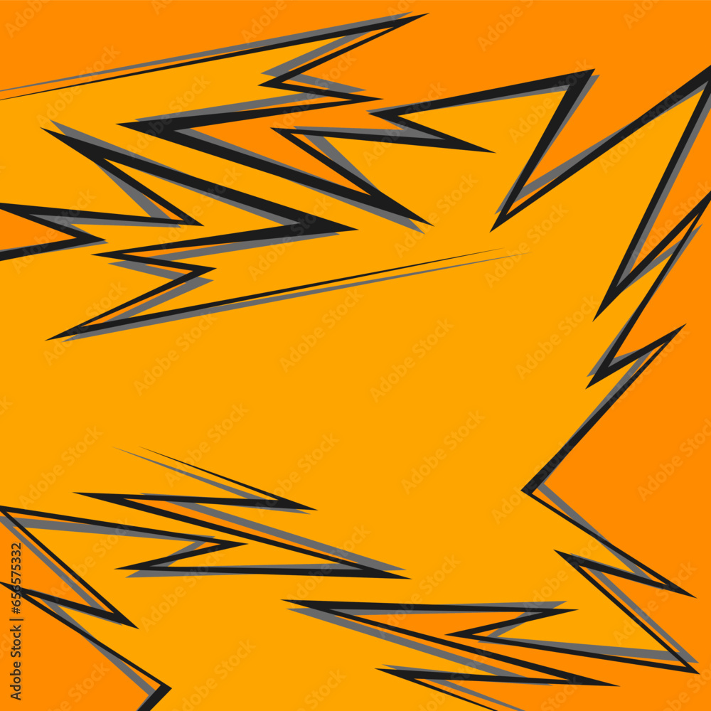 Poster minimalist background with abstract sharp and gradient lines pattern and with some copy space area