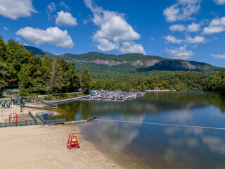 Lake Lure In Rutherford County, North Carolina