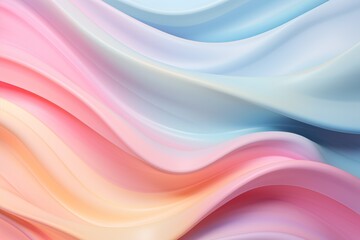 Smooth pastel gradients interlacing in a fluid, marble-like texture