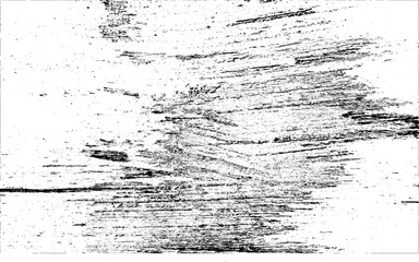 Obraz premium Dry Brush Strokes and Scratches Retro Grunge Background. Hand Drawn Old Scratched Seamless Pattern. Dirty Cracked Wall Texture. Concrete, Chalk Print Design Background. Vector Picture. Vector Art