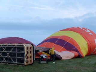 vol en montgolfière à Saumur