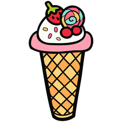 strawberry ice cream