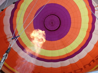 vol en montgolfière à Saumur