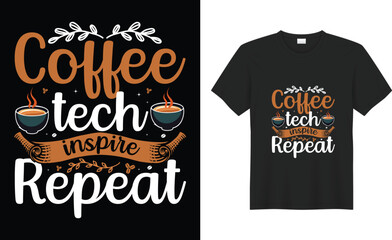 Coffee Typography, calligraphy, lettering, Hand drawing, poster, funny print Vector t-shirt design. Vintage, Good, best, hot, smell, love quote SVG cut files. Drink, text, black, slogan, inspirational