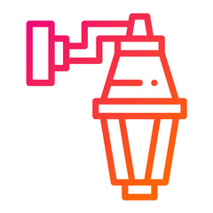 Street lamp Vector Icon Design Illustration