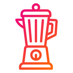 Blender Vector Icon Design Illustration