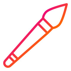 Brush Vector Icon Design Illustration