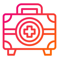 Medical Box Vector Icon Design Illustration