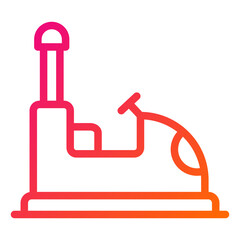 Bumper Car Vector Icon Design Illustration