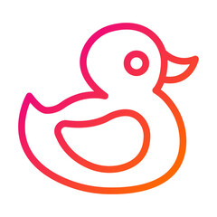 Swan Vector Icon Design Illustration