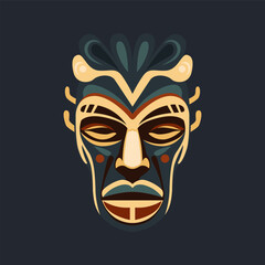 vector mask with totem style