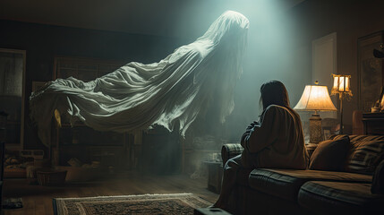 The dementor appearing in livingroom.