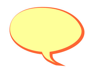 Fototapeta premium bubble speech