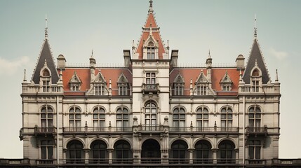 City Hall in the old town of Gdansk, Poland.