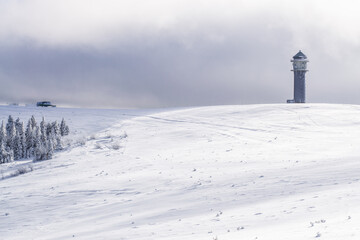 winter in the mountains