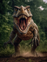 Realistic dinosaur for decorations © PolacoStudios