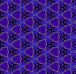 Fototapeta premium Multi color seamless abstract pattern. Background and backdrop. Multi Colored. Colorful ornamental design. Colored mosaic ornaments. Vector graphic illustration. EPS10.