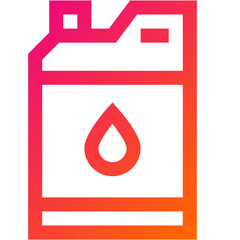 Oil Can Vector Icon Design Illustration