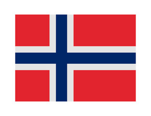 Naklejka premium flag of norway on transparent background