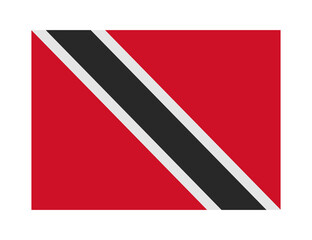 flag of trinidad and tobago on transparent background