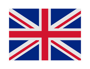 flag of united kingdom on transparent background