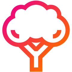 Broccoli Vector Icon Design Illustration