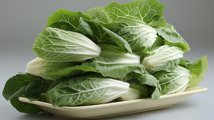 A stack of cabbage leaves UHD wallpaper Stock Photographic Image