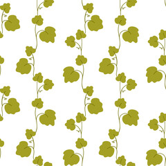 seamless pattern with clover