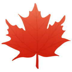 red maple leaf