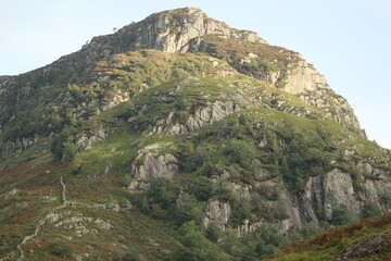 landscape in the mountains