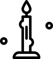 candle line vector.svg