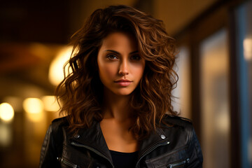 Fototapeta premium portrait of beautiful girl