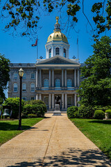The state capitol in Concord, New Hampshire