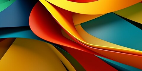 abstract business style background 3D simple colorful