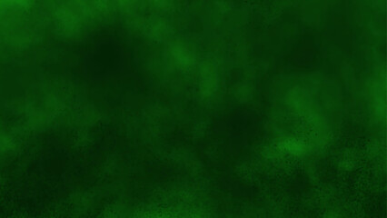  Dark Green Watercolor Background.