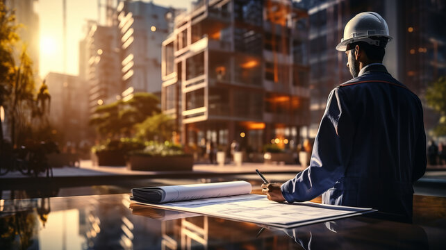 an engineer professional industrial technician and analyze heavy industry.