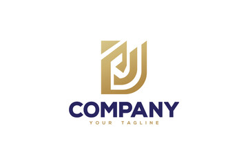 Letter D Logo Design - Lettermark Logo Design Template