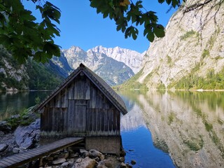 lake in the mountains