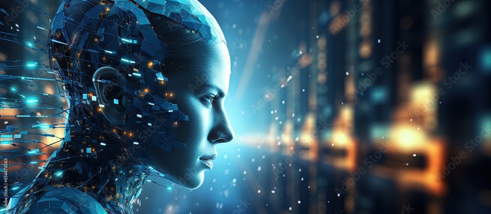 Poster the concept of artificial intelligence neural networks and deep learning is disrupting everything th